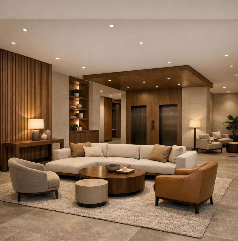 Premium lobby entrance systems